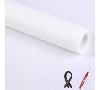 MAODUZI Mosquiteras Ventanas 0.6x1m, Repuesto Mosquitera versátil, Abatible Mosquitera Ventana Enrollable para Ventanas Abatibles.- Blanco A