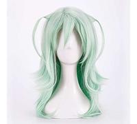 MAOMA Peluca Cosplay Anime，Peluca Fire Emblem Three Houses Rhea，Green Long Peluca Cosplay,con Red de Peluca Gratis,Halloween Hair,para Cosplay de Fiesta diari