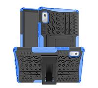 Maomini Funda para Lenovo Tab M9 2023 / Nook 9 Pulgadas 2024 versión 9 Pulgadas (TB-310FU) Kickstand Heavy Duty Armor Defender Cover (Azul)