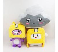 Maomoto Foxy and Boxy and Rocky - Peluche coleccionable Foxy y Boxy, peluche Foxy de peluche extraíble para niños y fans