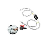 MaoNativey Manguera de Bomba de sifón Manual de 1,5 m (5 pies): Transferencia de Combustible multipropósito para Gasolina/Diesel/Agua, automotriz, Acuario y Emergencia