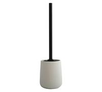 Maonie Escobillero de suelo (Altura: 38,8 cm, Cerámica, Blanco)