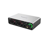 MAONO Interfaz de audio, mezclador de audio USB con preamplificador de 60 dB, 24 bits/192 kHz con sonido de calidad de estudio para grabación, producción musical, guitarra, Mac, PC, smartphone (PS22),