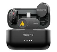 MAONO microfono inalámbrico USB-C para iPhone 17/16/15 y Smartphone Android, Wave T1 Plus