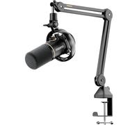 Maono PD200W Hybrid Podcast Micrófono para PC,Conexión inalámbrica, USB y XLR dinámico micrófono con brazo articulado, Software, Cancelación de Ruido, para Podcast,Streaming,Gaming,Studio y Voice over