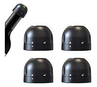 Maotrade 4 Piezas Tapón de Vino Tapones Reutilizable para Champagne Tapon de Botella de Vino Sellado de Silicona para Cerveza Wine Champagne Stopper