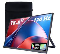 Maovz Monitor portátil grande de 18.5 pulgadas, 1080P FHD IPS extensor de pantalla para laptop, monitor de viaje HDMI tipo C para portátil/PC/Mac/teléfono/PS/Xbox, Plug & Play (18.5 pulgadas)