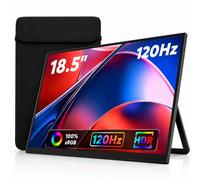 Maovz Monitor portátil grande de 18.5 pulgadas, 1080P FHD IPS extensor de pantalla para laptop, monitor de viaje HDMI tipo C para portátil/PC/Mac/teléfono/PS/Xbox, Plug & Play (18.5 pulgadas)