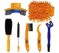 MaoXinTek Limpiador de Cadena de Bicicleta 7 Pcs Bici Herramienta de Limpieza Rápido para Lavador de Neumático Rueda