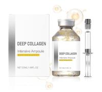 MAOYING Ampollas de Colágeno，Sérum Facial de Colígeno yÁcido Hialurónico，Concentrado Antiedad Reafirmante e e Hidratante，Para una Piel Joven y Radiante，50ml