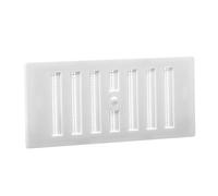 MAP 060012 Adj VENTILACIÓN 6X3 Blanco 902-02, 6 x 3 Inch