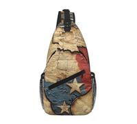 Map Of Texas - Mochila delgada para hombres y mujeres, ligera, de viaje, casual, para llevar al hombro