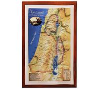 Mapa 3D en relieve de Israel en tiempos de Jesús (muestra los nombres de lugares bajo el dominio romano)