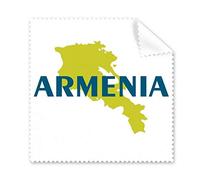 Mapa Armenia Europa Art Deco regalo moda paño de limpieza pantalla del teléfono gafas limpiador 5pcs