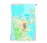 MAPA ASIA FISICO MUDO P/50 UNIDADES