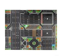 Mapa Carreteras Juego 130x100CM Agua Mapa Carreteras Juego 130x100CM | ciudad realista, para superficie impermeable, para seca con paño, ideal juego simbólico