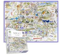 Mapa de Dorset - Tim Bulmer 1000 piezas Jigsaw Puzzle
