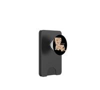 Mapa con patrón de leopardo de Luisiana Leo PopSockets PopWallet para MagSafe