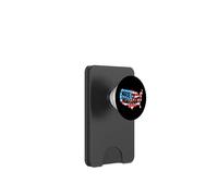 Mapa de bandera de Estados Unidos Inmigrantes Inmigrantes América Anti Racismo PopSockets PopWallet para MagSafe