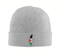 Mapa de Banderas Kufiya Hatta Gorro Tradicional de Punto Gorros Gorros Regalos de Hombre Cálidos casquetes Unisex Casuales