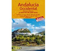 Mapa de carreteras de Andalucía occidental (desplegable), escala 1:340.000 (Mapa Touring)