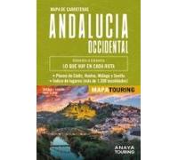 Mapa De Carreteras De Andalucía Occidental (desplegable) Escala 1:340.