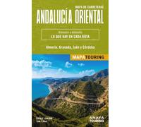 Mapa de carreteras de Andalucía oriental 1:340.000 (Mapa Touring)