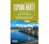 Mapa de carreteras de España Norte 1:340.000 - (desplegable) (Mapa Touring)