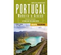 Mapa De Carreteras De Portugal Madeira Y Azores 1:340.000 - (des Plega