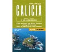 Mapa De Carreteras Galicia 2025 (desplegable) Escala 1:340.000