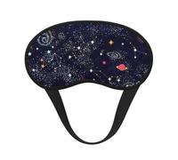 Mapa de constelación de estrellas para adultos y niños, bloqueo de luz, para viajes, uso diario, siesta, insomnio, camping