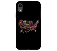 Mapa de Estados Unidos de América: Coleccionable para Hombres y Mujeres Carcasa para iPhone XR
