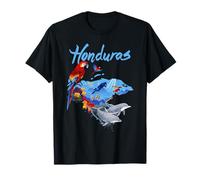mapa de Honduras Camiseta