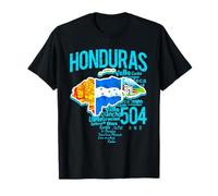 Mapa de Honduras Camiseta