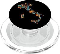 Mapa de Iconos de Italia PopSockets PopGrip para MagSafe