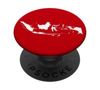 Mapa de Indonesia: Diseño icónico del archipiélago PopSockets PopGrip Adhesivo