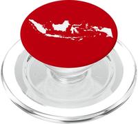 Mapa de Indonesia: Diseño icónico del archipiélago PopSockets PopGrip para MagSafe