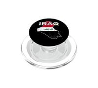 Mapa de la Bandera de Irak Vintage para iraquí, Bonita Idea para Mujeres, Hombres y niños PopSockets PopGrip para MagSafe