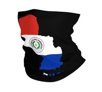 Mapa De La Bandera De Paraguay Mujer Hombre Calentador De Cuello Transpirable Braga De Cuello Resistente Al Viento Bufanda Tubular para Verano Deportes Correr Aire Libre