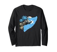 Mapa de la Bandera de Somalia diseño de Orgullo de Isla Manga Larga