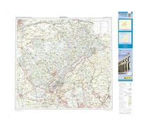 Mapa de la provincia de Segovia a escala 1:200.000. Proyección UTM. Incluye sombreado de relieve. Dimensiones: 75 x 90,3 cm.