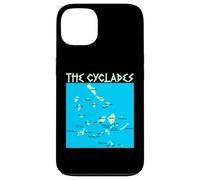 Mapa de Las Islas Cícladas griegas Adecuado para Hombres y Mujeres. Carcasa para iPhone 13