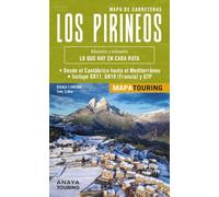 Mapa de Los Pirineos 1:340.000 (Mapa Touring)