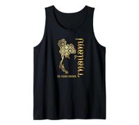 Mapa de Tailandia Reino Dorado Bangkok Viajes Vacaciones Camiseta sin Mangas