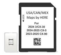 Mapa de tarjeta SD de navegación actualizada 2025 compatible con CX-30/3, CX-5 2024-2025, CX-90 2023-2025 USA/CAN/MEX (15)