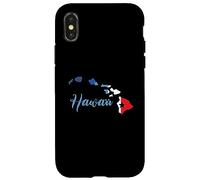 Mapa del Estado de Hawái para Esquema Carcasa para iPhone X/XS