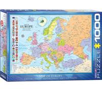 Mapa Del Europa 1000 Piezas Puzle Rompecabezas Por Eurographics 680mm x 490mm