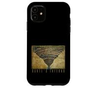 Mapa del infierno de Botticelli. La Divina Comedia Dante Carcasa para iPhone 11