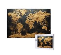 Mapa del Mundo Puzzle 2000 Piezas,Rompecabezas Adultos de Madera,Retro Puzzles Juegos Divertidos/Relajantes/Desafiantes para Adultos y Principiantes,como Regalo para Amigos y Seres Queridos M-719
