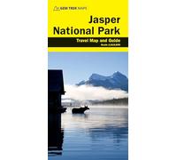 Mapa del Parque Nacional Jasper | Gem Trek Maps